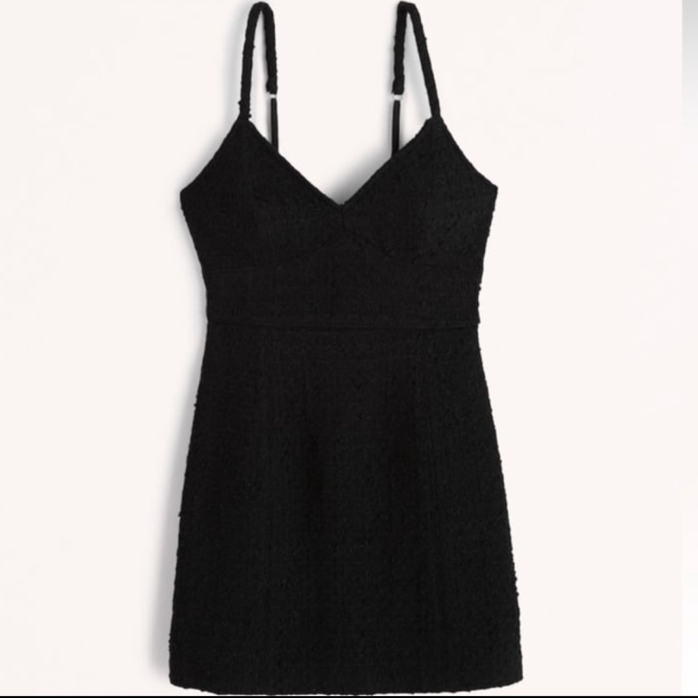 NWT Abercrombie & Fitch Tweed Corset Mini Dress